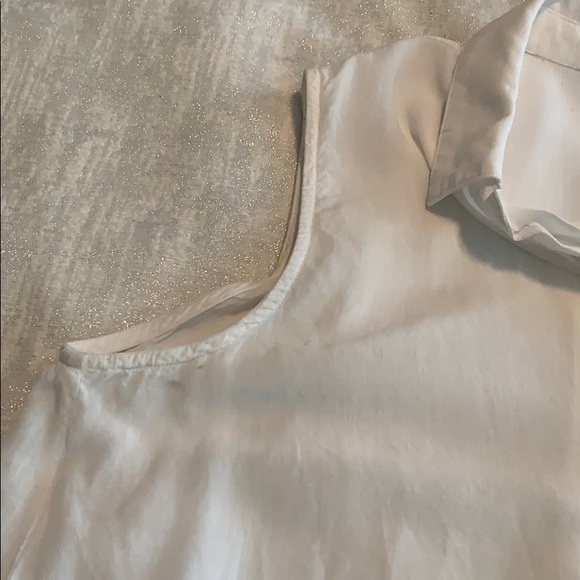 Cloth & Stone hi-lo sleeveless collared shirt - Picture 5 of 9